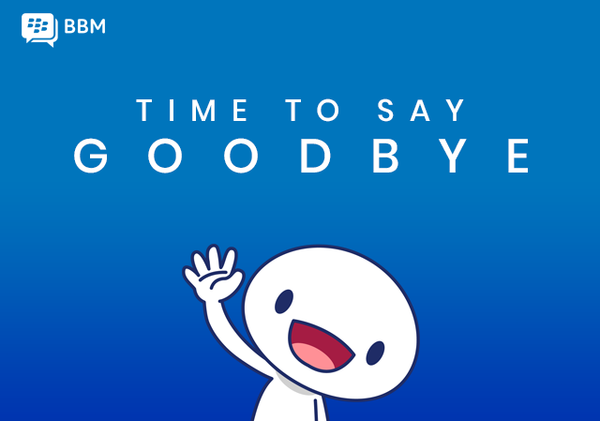 BlackBerry Messenger stängs av nästa månad