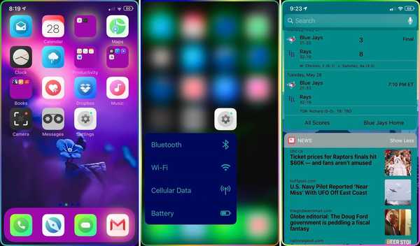 Chameleon ti consente di colorare diversi aspetti di iOS a tuo piacimento