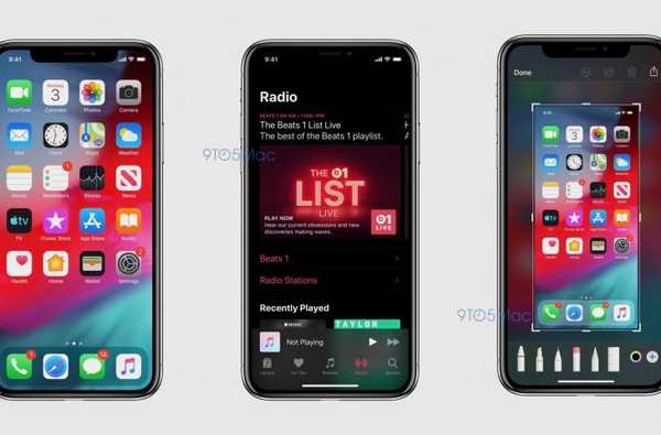 Dai un'occhiata ai primi screenshot di Dark Mode di iOS 13, un'app Promemoria rinnovata e altro