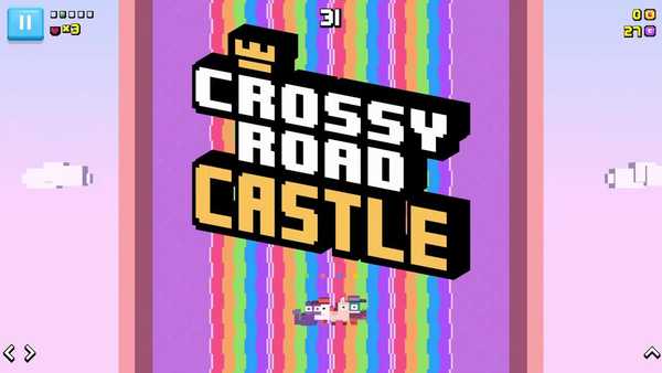 'Crossy Road Castle' kommer snart til Apple Arcade