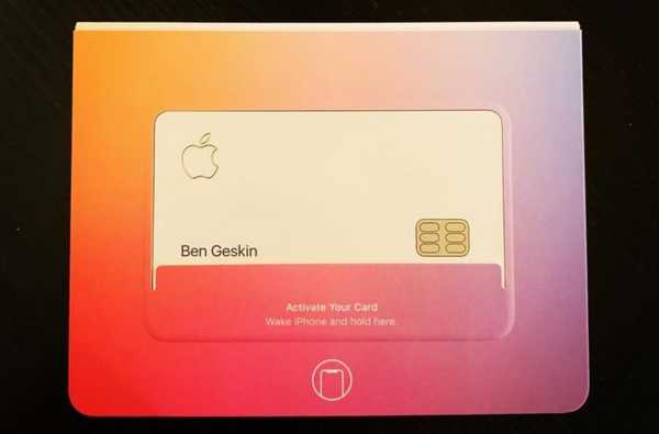 Werknemers beginnen hun Apple Cards te ontvangen voordat klanten deze deze later deze zomer kunnen krijgen
