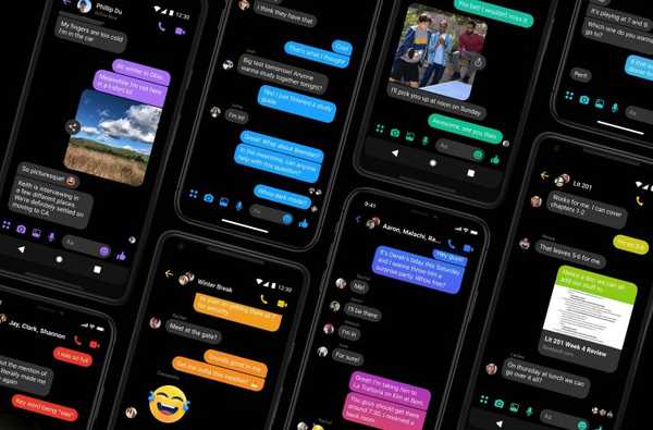 Facebook toma el modo oscuro de Messenger a nivel mundial