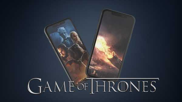 Game of Thrones iPhone bakgrunnsbilde Battle for Winterfell