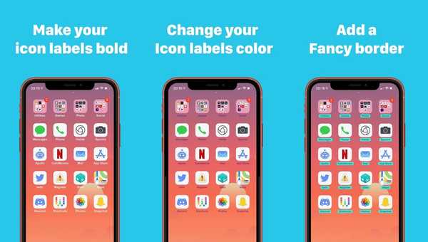 Berikan ikon aplikasi layar Beranda Anda perubahan dengan LabelChanger