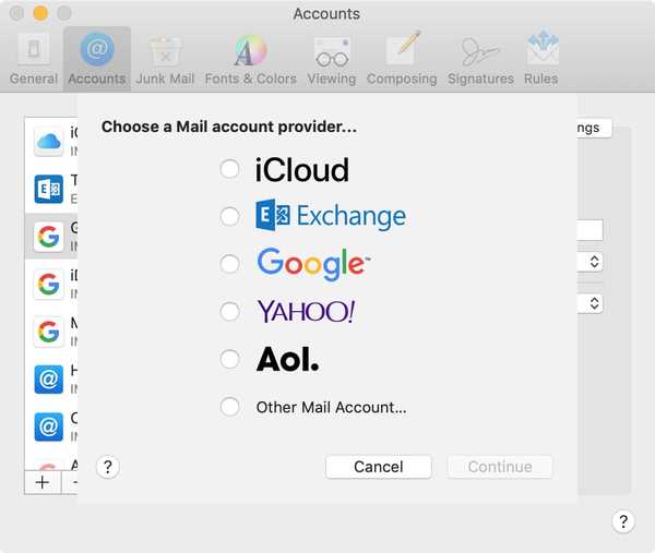 Een e-mailaccount toevoegen aan Mail op iPhone, iPad en Mac