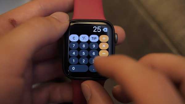 Hur du beräknar tips och delade räkningar med din Apple Watch
