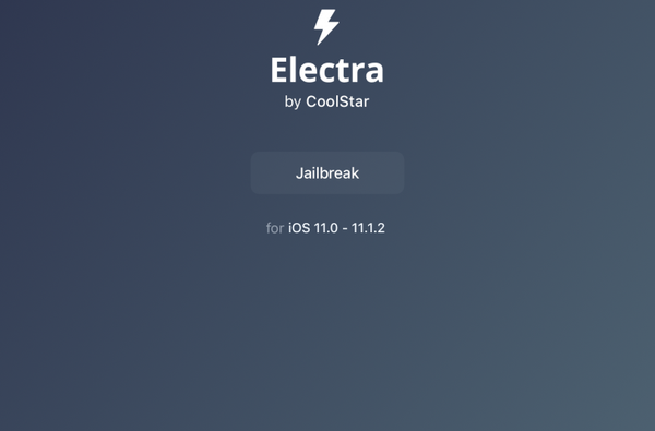 Hvordan jailbreak iOS 11.0-11.3.1 med Electra