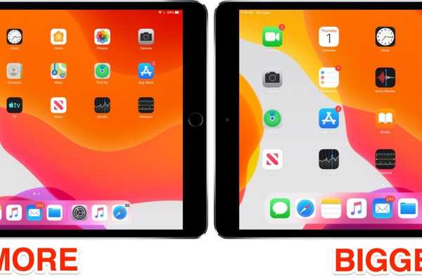 Hur man gör appikoner på iPad mindre så att du kan passa fler appar på hemskärmen