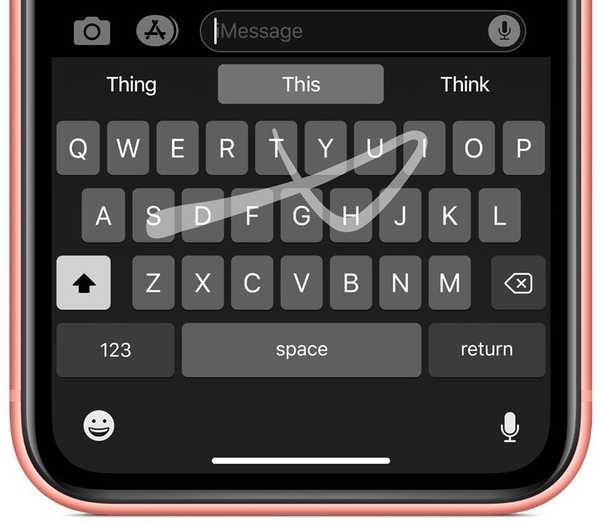 Cara menguasai keyboard gesek baru Apple