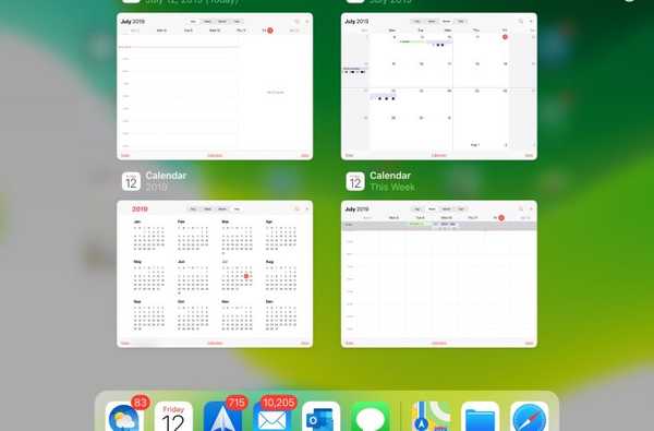 Cara membuka banyak jendela dari aplikasi yang sama di iPad