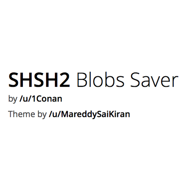 Como salvar blobs .shsh2 na Apple TV