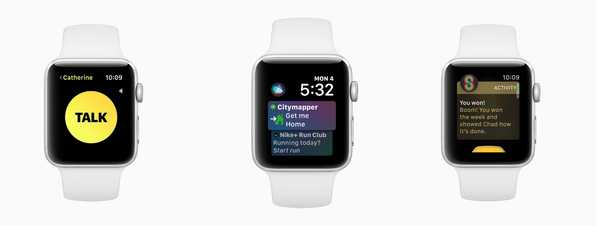 Verwendung aller neuen Funktionen von watchOS 5 auf der Apple Watch