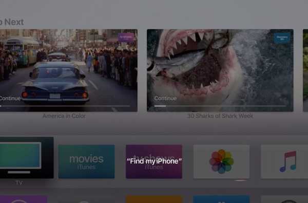 Como usar o Apple TV para encontrar seu iPhone, iPad ou Mac