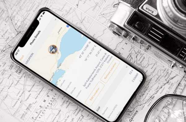 Cara melihat koordinat GPS untuk foto di iPhone