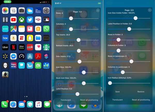 Iconator2 ti consente di assumere il controllo del layout della schermata Home del tuo iPhone