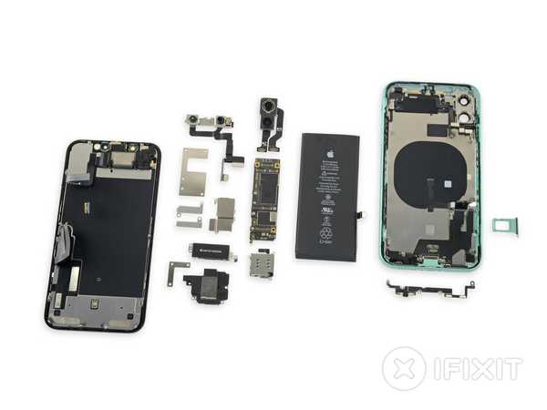 iFixit geeft de iPhone 11 de teardown-behandeling, onthult een vergelijkbaar logic board als Pro-modellen en meer