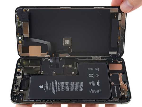 iFixit nedrivning av iPhone 11 Pro Max avslører bittelitt, nytt kort under batteriet, kan antyde bilateral lading