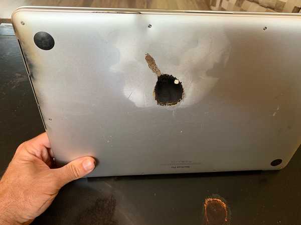 Les images montrent la raison du rappel de la batterie du MacBook Pro 15 pouces