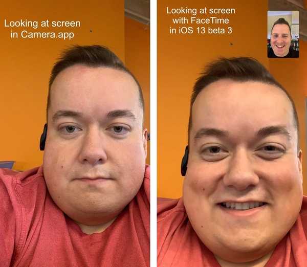 iOS 13 lost het oogcontactprobleem op FaceTime-videogesprekken op voor verbeterde intimiteit