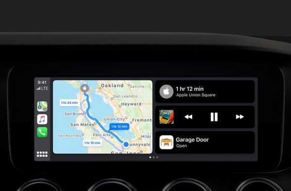 iOS 13s CarPlay-funksjoner inkluderer Lystema, Dashboard, albumkunst, Kalender, Hey Siri og mer