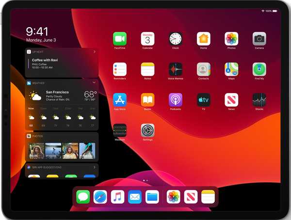 iPadOS introduserer en ny startskjerm