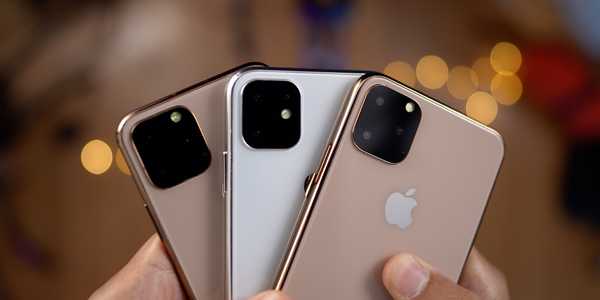 Les modèles factices d'iPhone 11, iPhone 11 Max et iPhone 11R bénéficient d'un traitement pratique