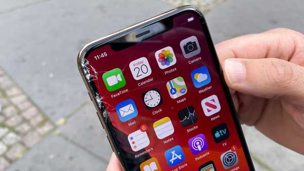 iPhone 11 Pro gjennomgår sin første slipptest, og går ikke veldig bra