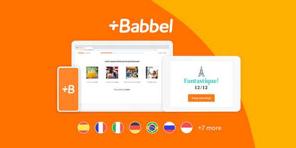 Leer uw volgende taal met Babbel en bespaar tot 50%
