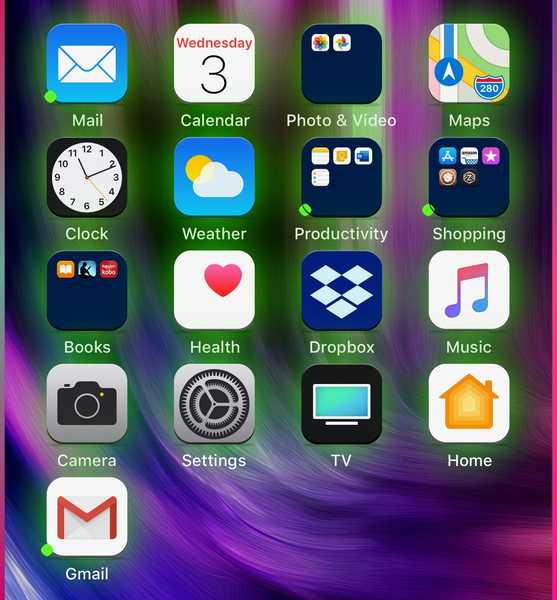 Luminoso aggiunge un bagliore personalizzabile alle icone delle app della schermata Home