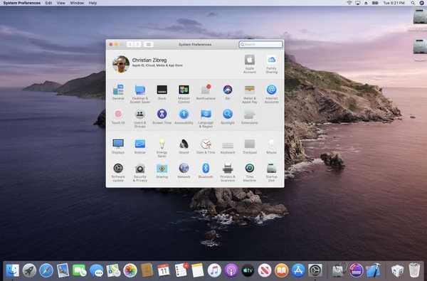macOS Catalina 10.15 lleva la gestión simplificada de la cuenta de ID de Apple a las Preferencias del Sistema
