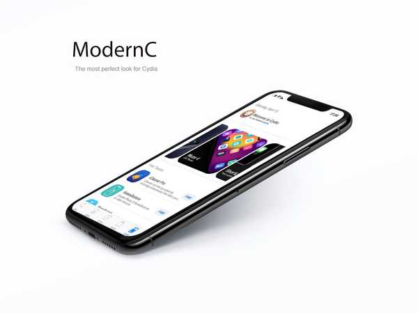 ModernC este încă o reproiectare modernizată pentru pagina de start a Cydia