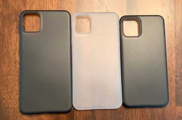Los nuevos estuches para iPhone muestran diferencias de diseño entre iPhone XS y iPhone 11