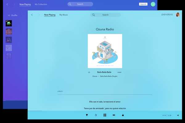 Pandora lanza una nueva aplicación nativa para Mac
