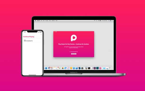 PlayOff möjliggör Apple Music kontinuitetsuppspelning mellan din Mac och iPhone