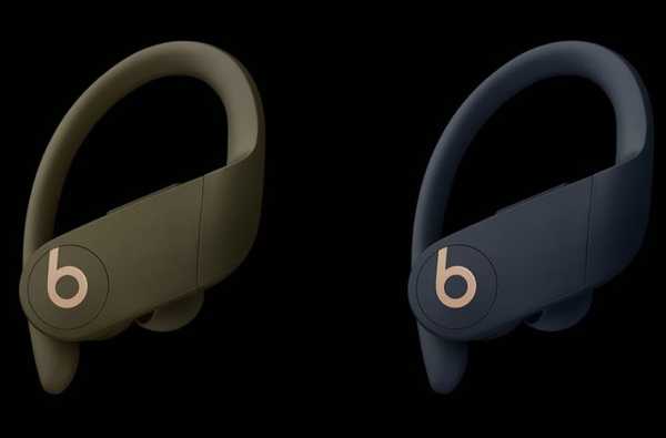 Powerbeats Pro di Ivory, Moss, dan Navy naik untuk pre-order pada 22 Agustus