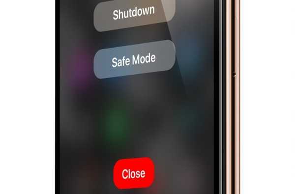 PowerMenuX Pilihan lain untuk menyegarkan daya dari menu penurunan daya iOS