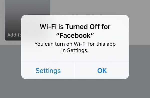 Hindre at bestemte apper får tilgang til internett via Wi-Fi med ConditionalWiFi4