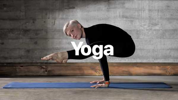 Pengingat menyelesaikan latihan yoga waktunya hari ini untuk memenangkan trofi virtual, stiker iMessage