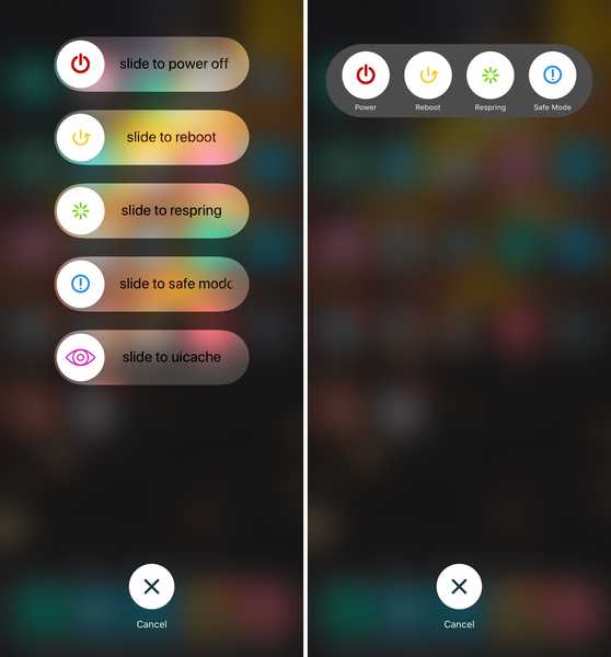 RePower XII suralimente le menu de mise hors tension de votre iPhone