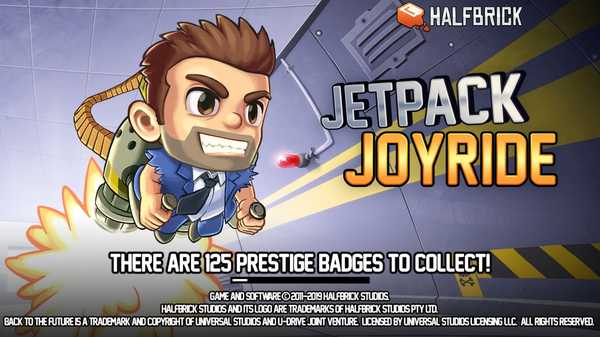 Retro anmeldelse Jetpack Joyride