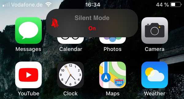 Ringer13 aduce iOS 13 ringer HUD pe dispozitivele jailbroken