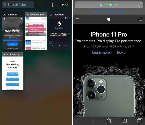 Safari Electro migliora l'esperienza di navigazione Web di iOS