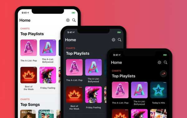 Soor for iPhone er en premium Apple Music-klient med enhåndsbevegelser, temaer og mer