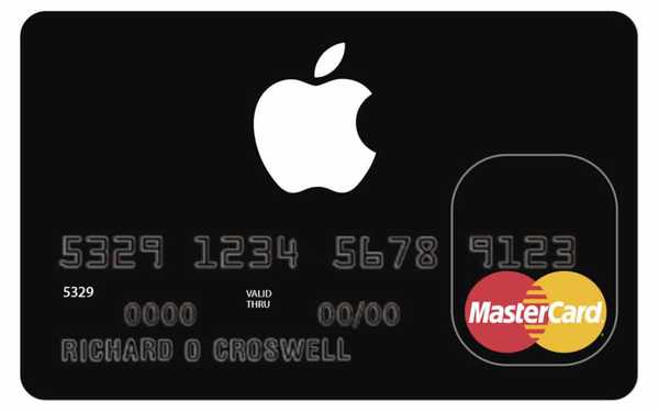 Steve Jobs membayangkan kartu kredit Apple pada tahun 2004