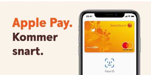 Swedbank i Sverige kommer att stödja Apple Pay snart