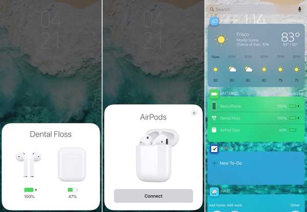 Tweak ini memungkinkan UI pasangan asli Apple untuk AirPods baru pada perangkat pra-iOS 12.2