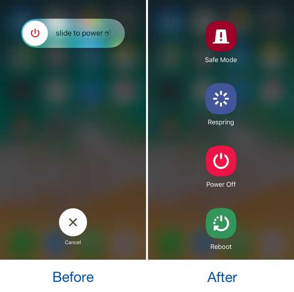 Esse ajuste dá ao menu de desligamento do seu iPhone uma reforma no estilo Samsung