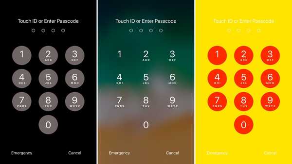 Ce réglage vous permet d'ajouter une touche de couleur à l'interface d'entrée de code d'accès de votre iPhone