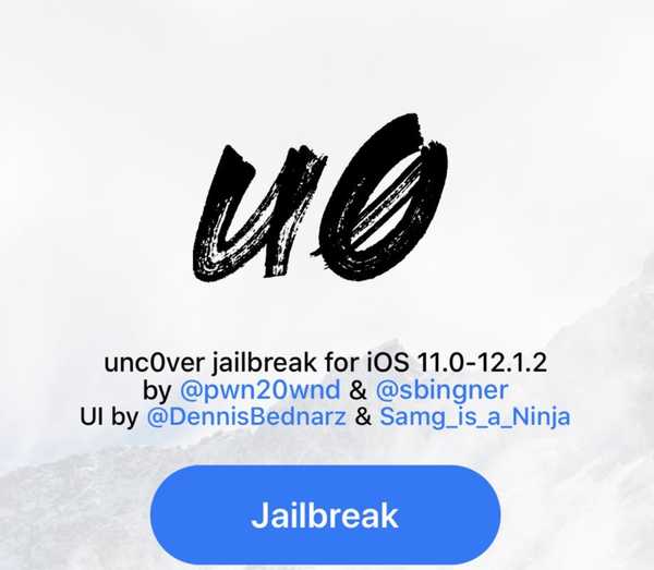 Unc0ver v3.0.0 beta 49 lanzado para corregir todos los errores conocidos con el jailbreak de iOS 11.0-12.1.2 hasta la fecha