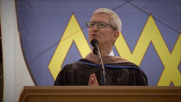 VIDEO Tim Cook habla sobre privacidad, Steve Jobs y más en el discurso de graduación de Stanford 2019